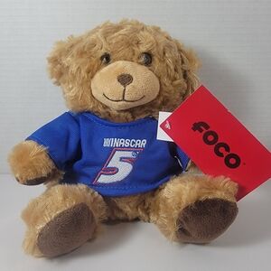 Forever Collectibles NASCAR #5 Teddy Bear Plush FOCO